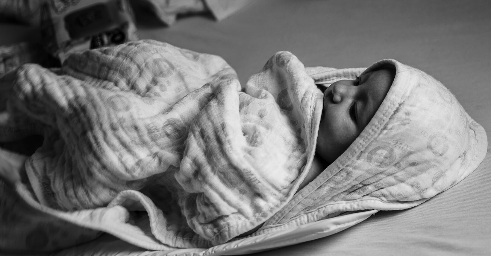 Why is the baby always grunting and crying at night?