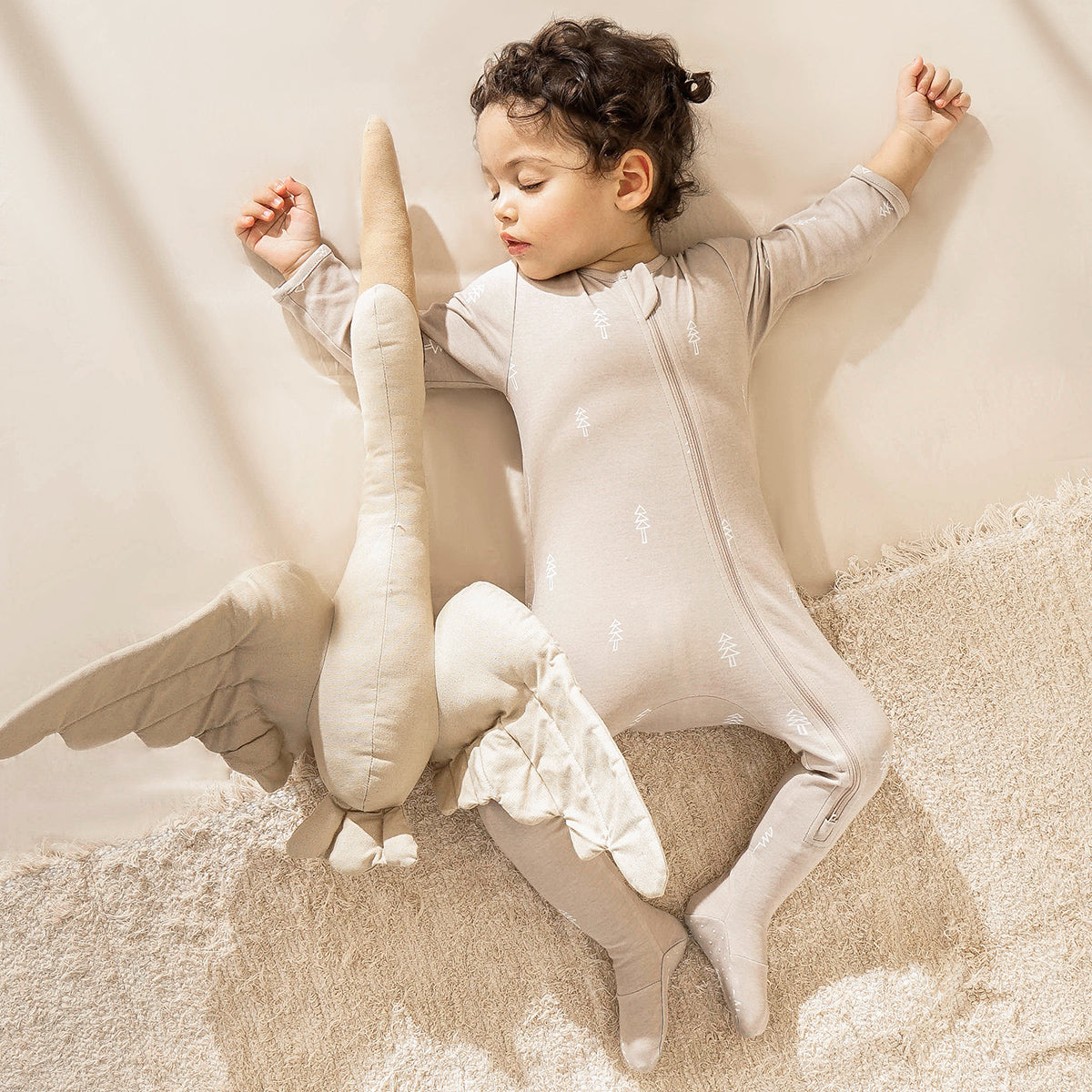 Baby Zipper Pajamas | Kaiya Angel