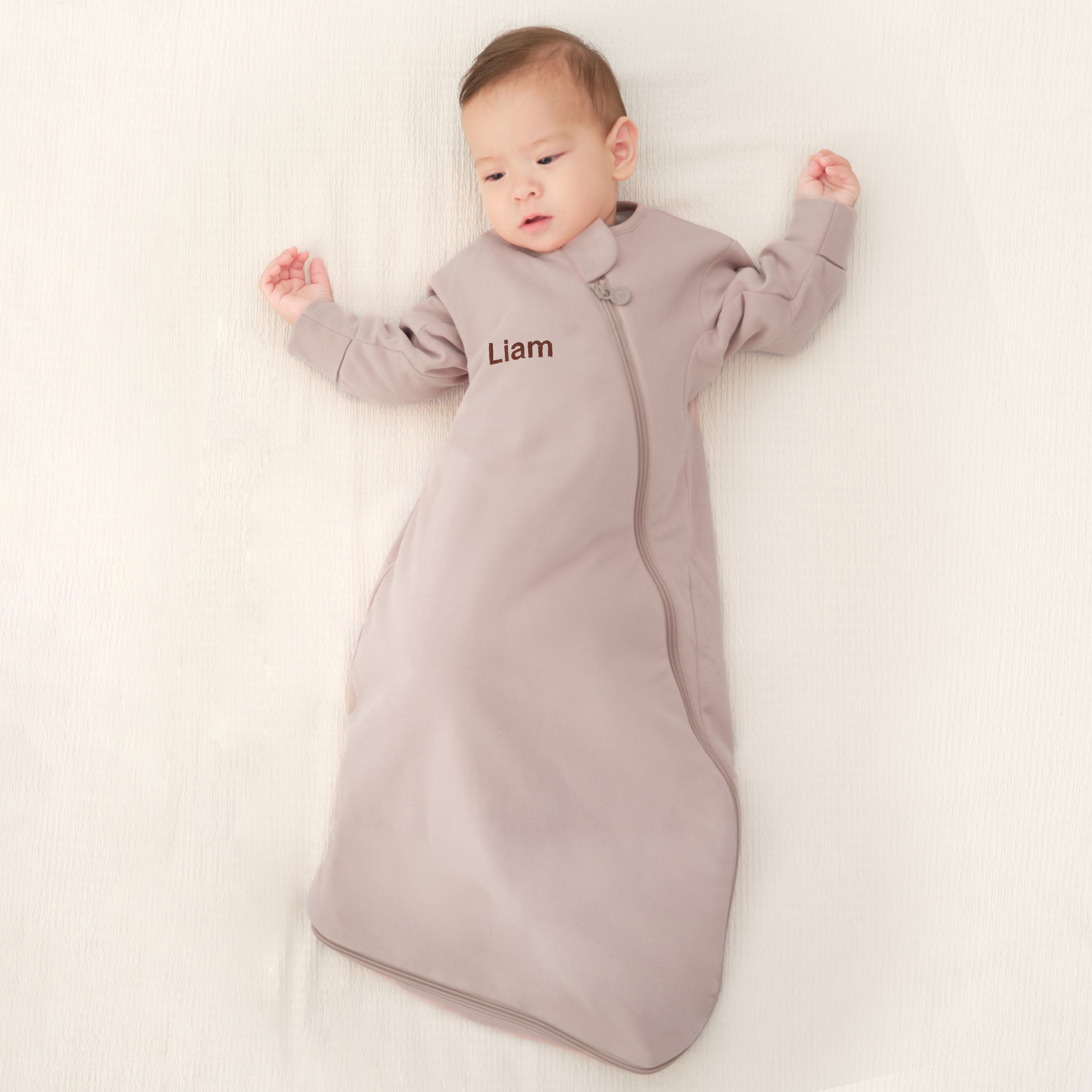 All Season Long Sleeve Sleep Sack 1.0 TOG - Organic Cotton & Camel Wool Bundle - Pink