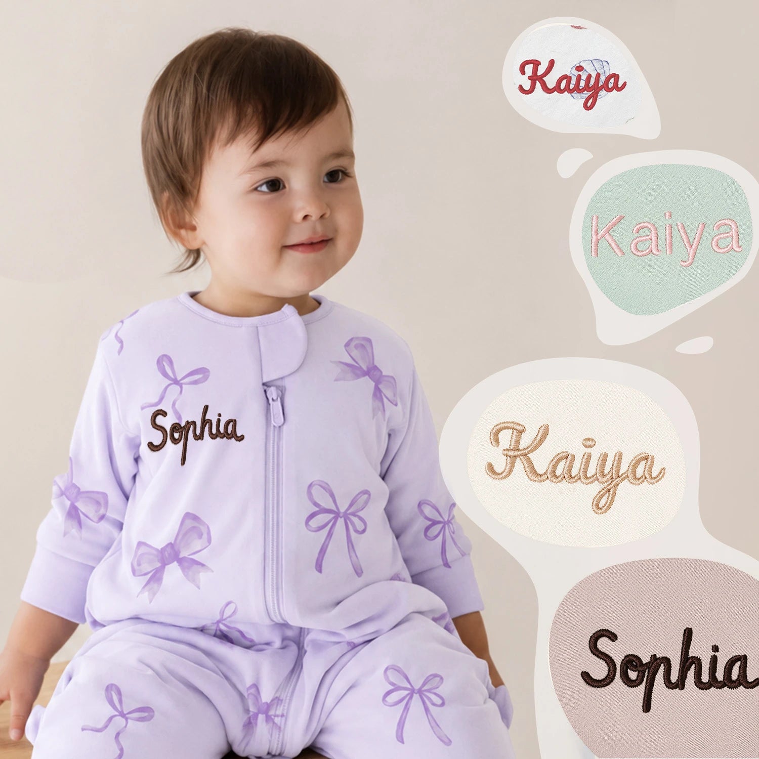 long-sleeve-sleep-sack-walker-1-0-tog-organic-cotton-camel-wool-lavender-bow-embroidery