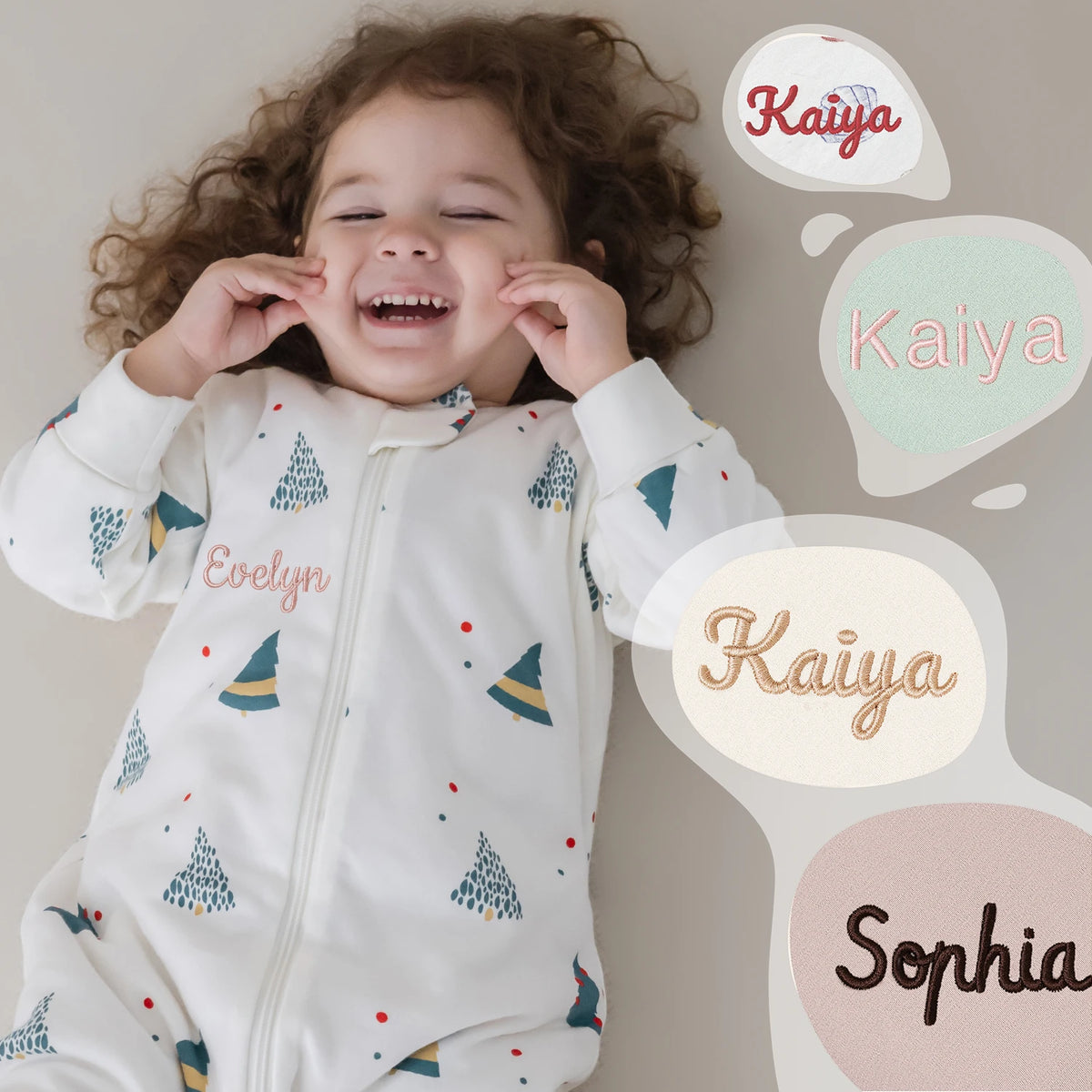 long-sleeve-sleep-sack-walker-1-0-tog-organic-cotton-camel-wool-dot-tree-embroidery