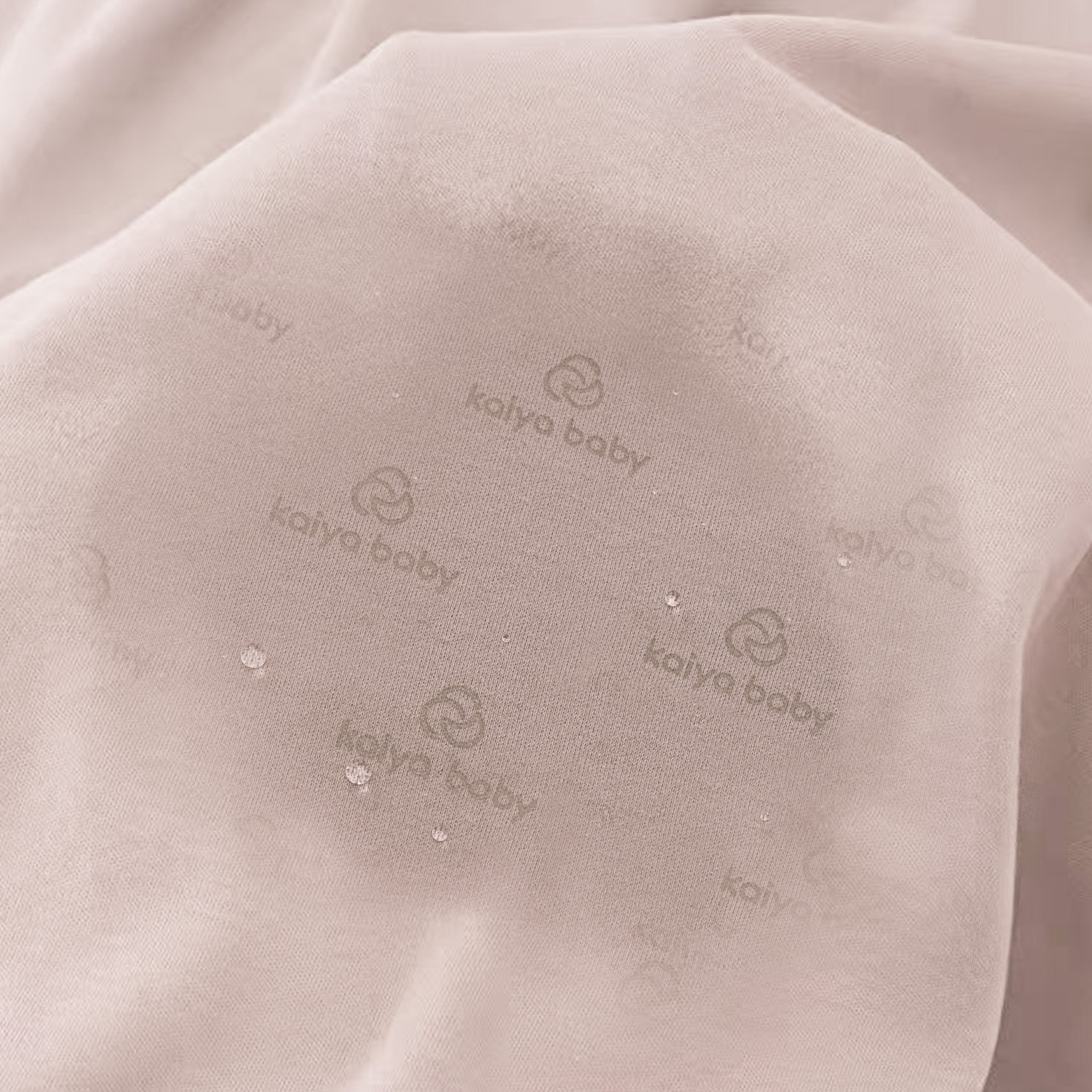 Baby Organic Cotton GentleNote Crib Sheet Dusty pink
