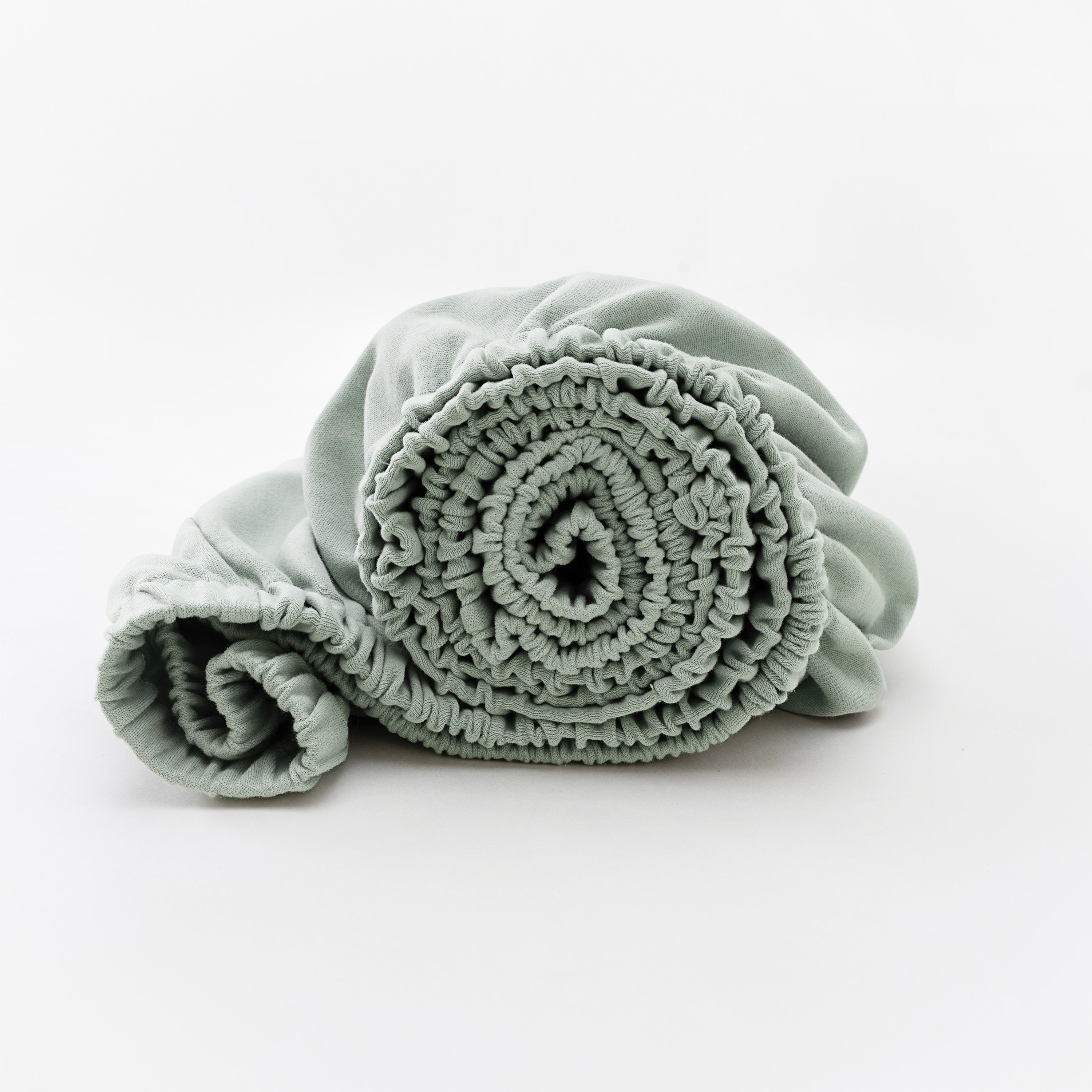 Baby Organic Cotton GentleNote Crib Sheet Pea Green