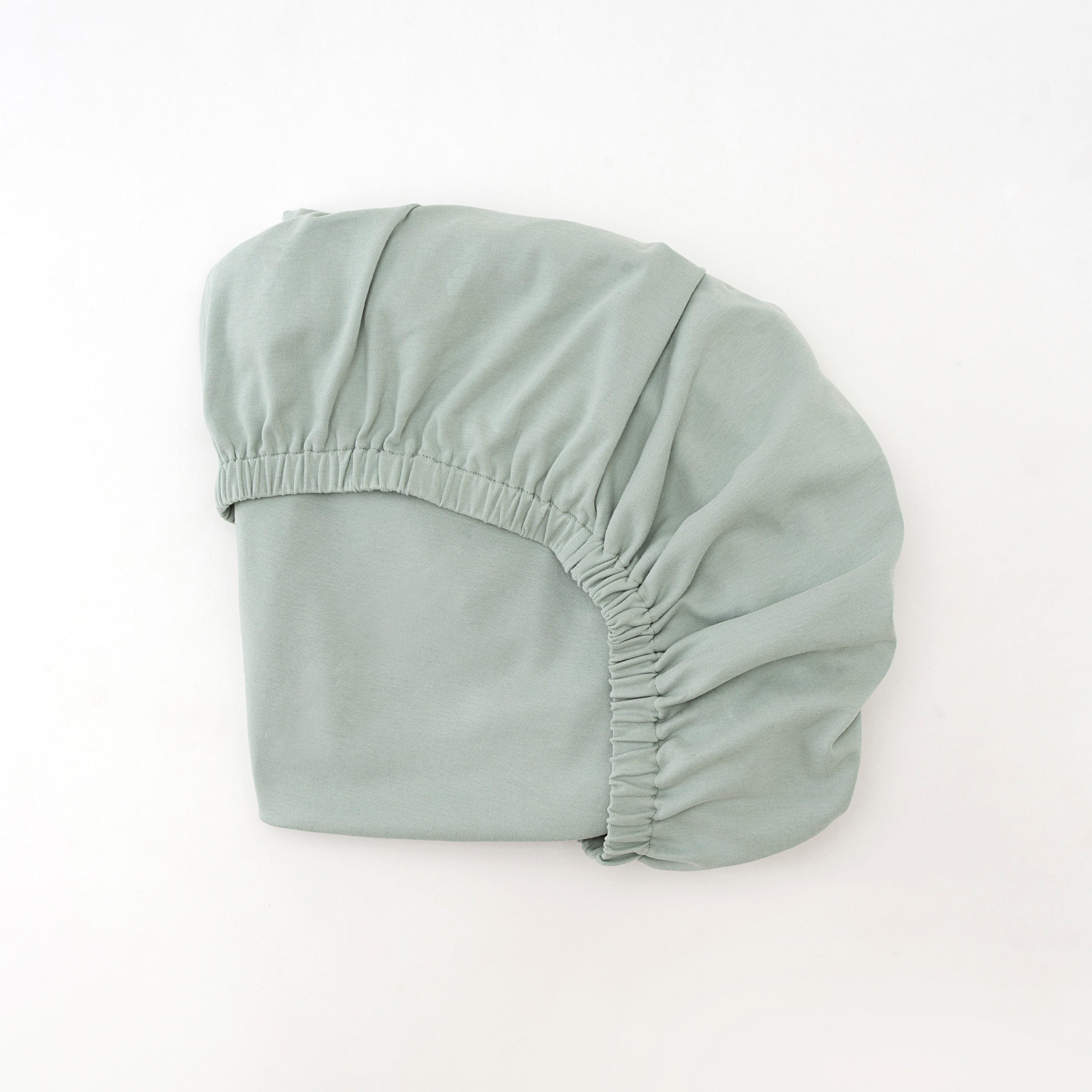 Baby Organic Cotton GentleNote Crib Sheet Pea Green