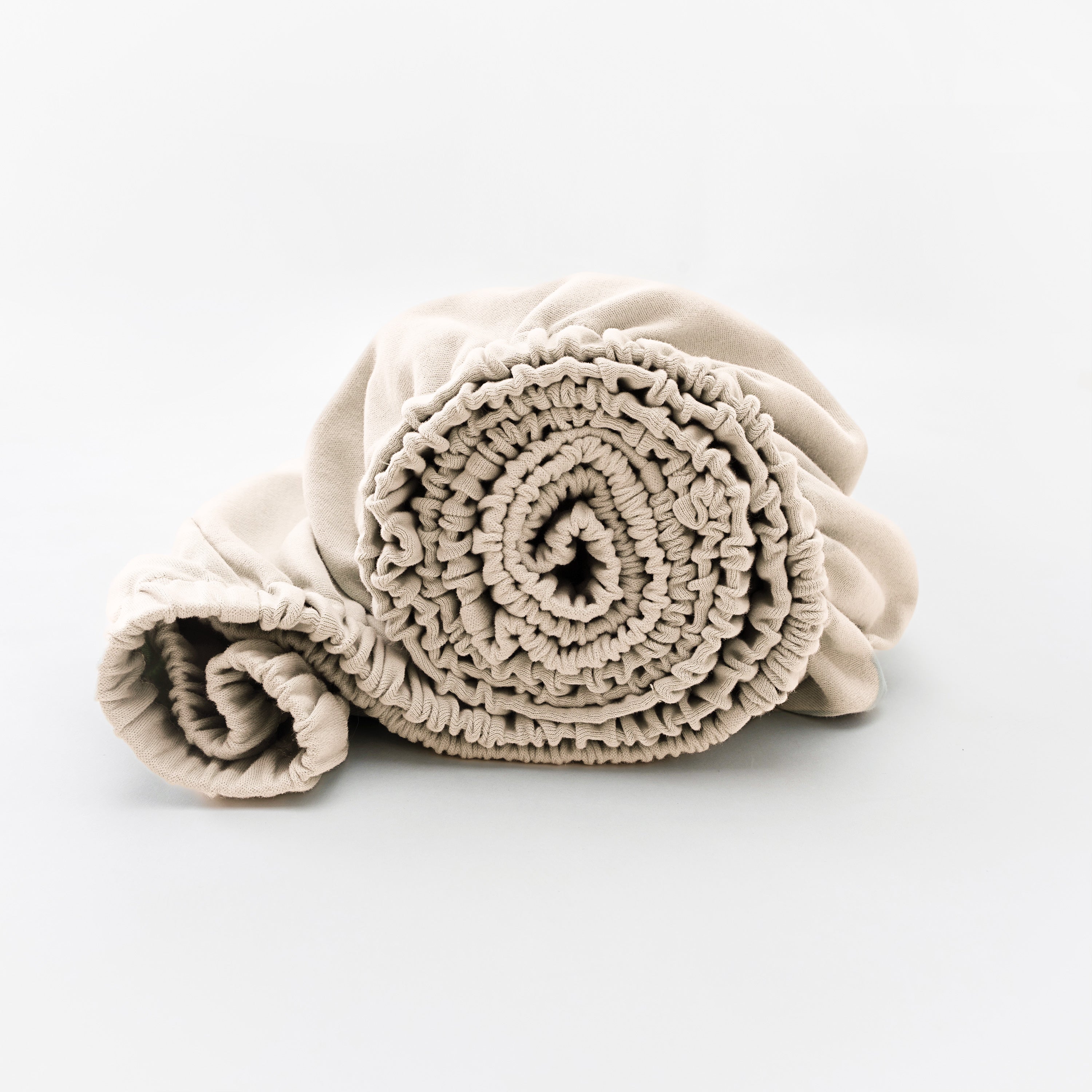 Baby Organic Cotton GentleNote Crib Sheet Misty Cream