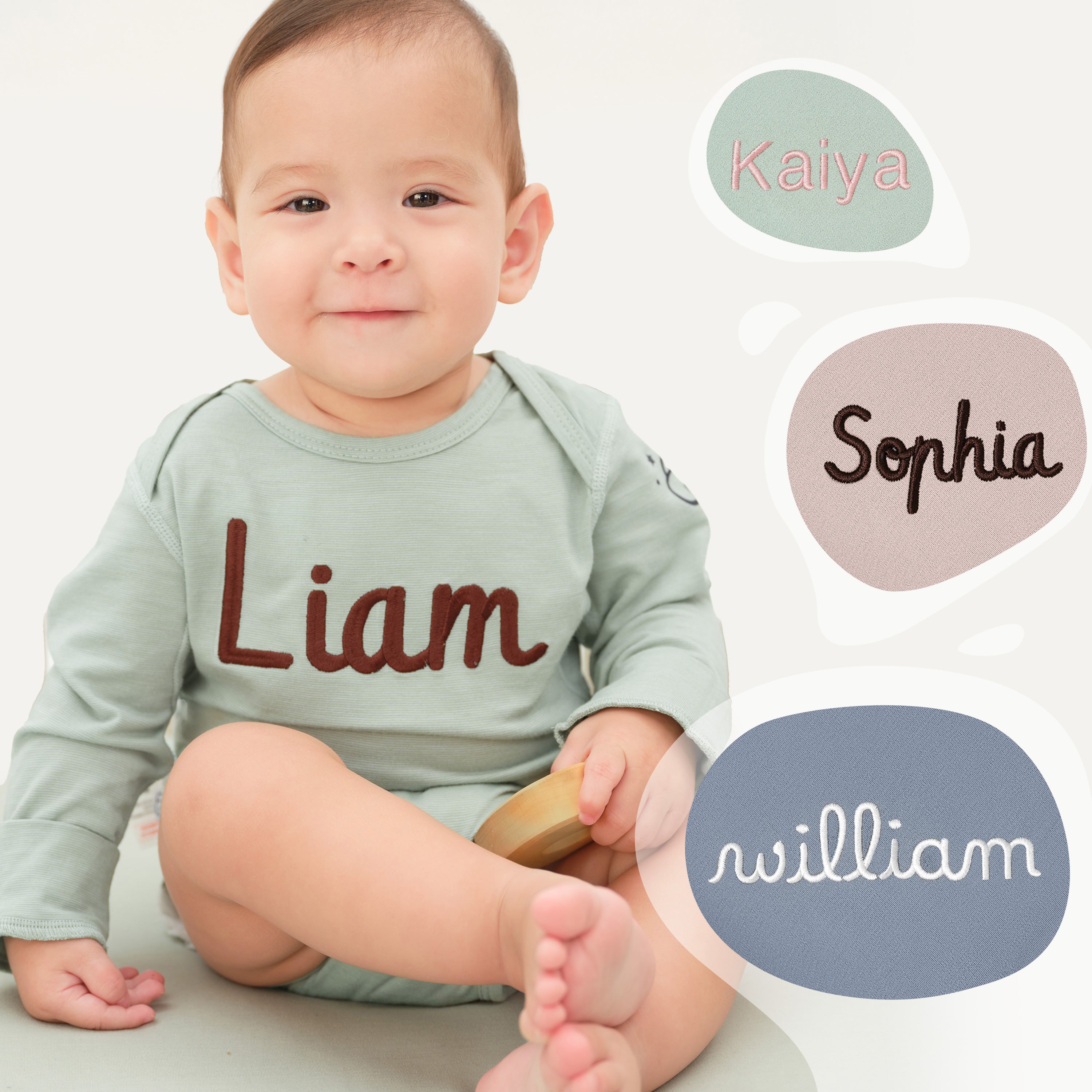 ClimaCuddle-Baby-Bodysuit-Long-Sleeve-Merino-Wool-Rayon-Bamboo-Green