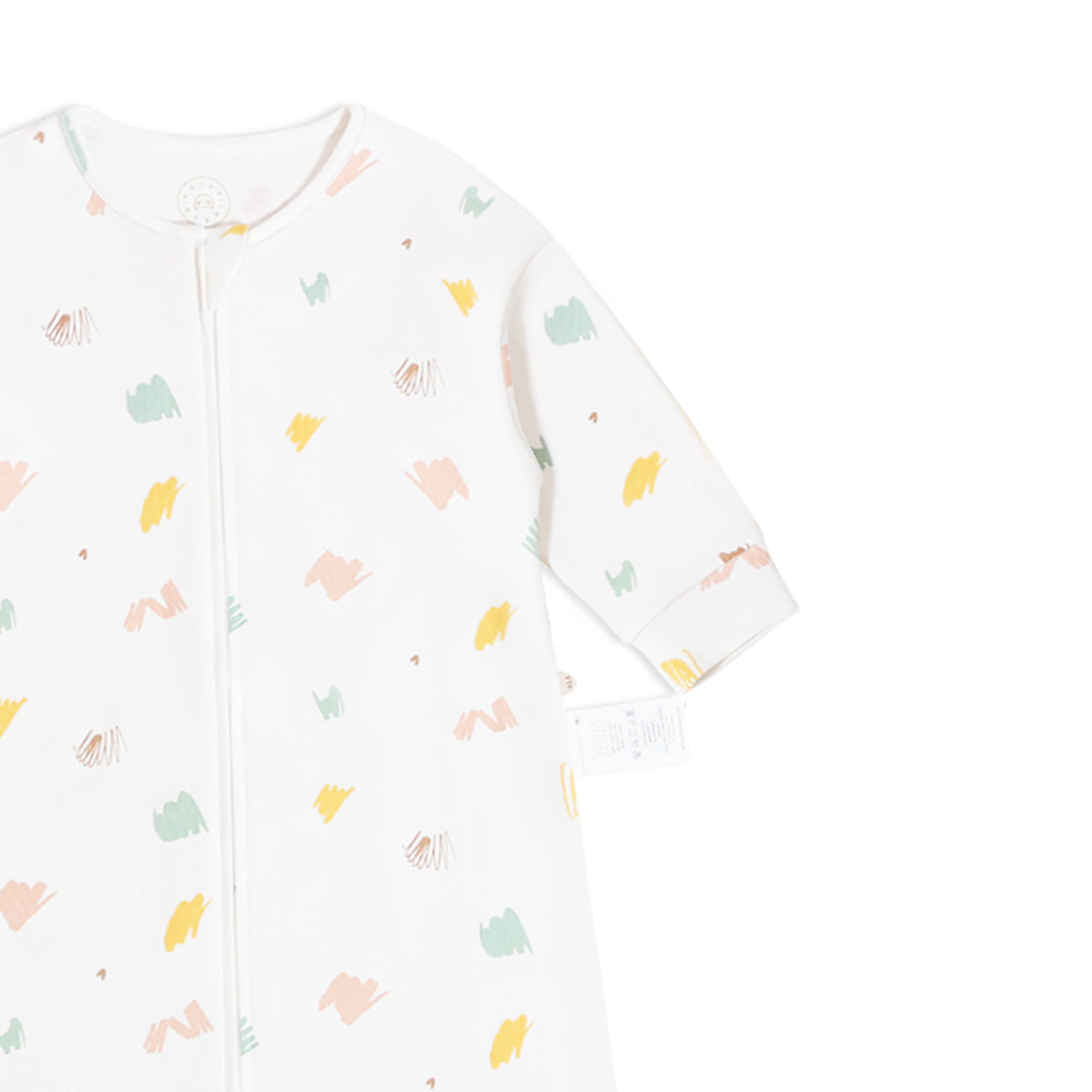 Front Opening Long Sleeve Sleep Sack - Graffiti