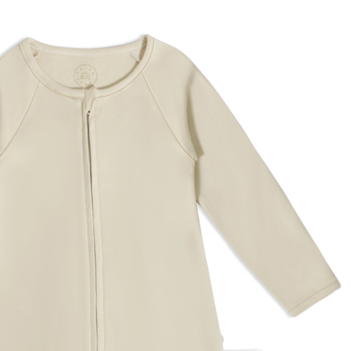 Organic Cotton Long Sleeve Split-Leg Sleep Sack 0.5 TOG - Khaki