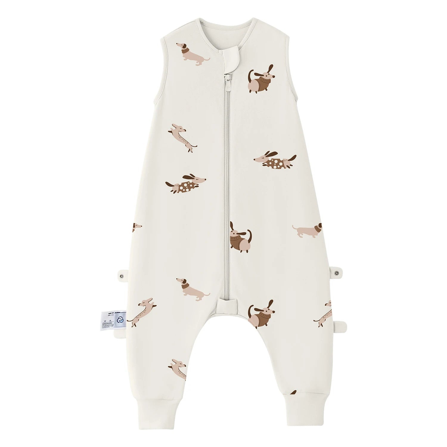 Sleeveless Sleep Sack Walker 0.5 TOG - Organic Cotton - Sunny Pup