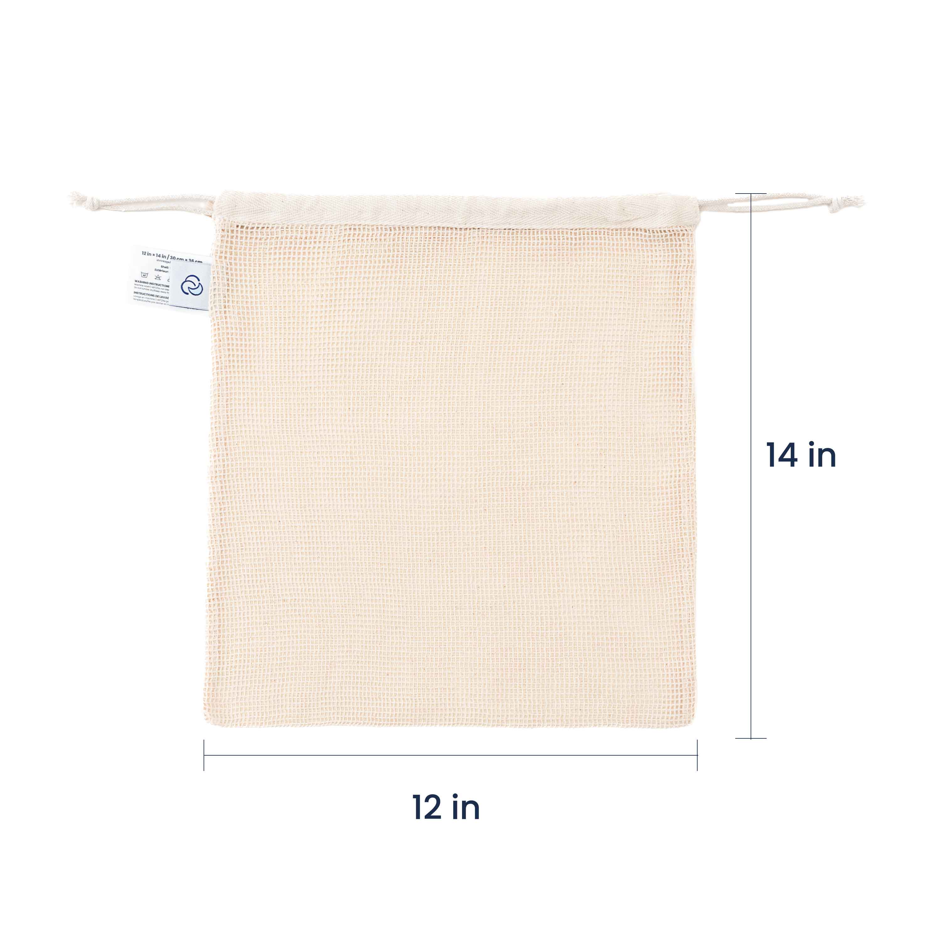 Kaiya Baby Cotton Mesh Laundry Bag-S