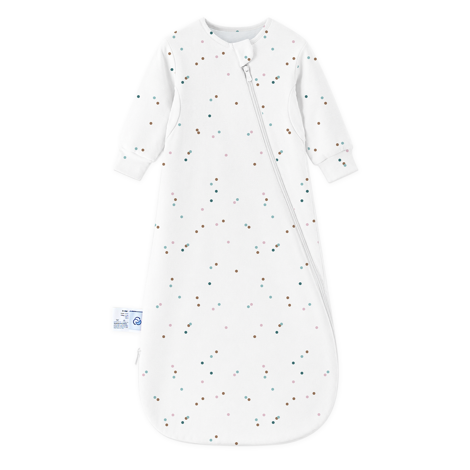 all-season-long-sleeve-sleep-sack-1-0-tog-organic-cotton-camel-wool-spark-dots