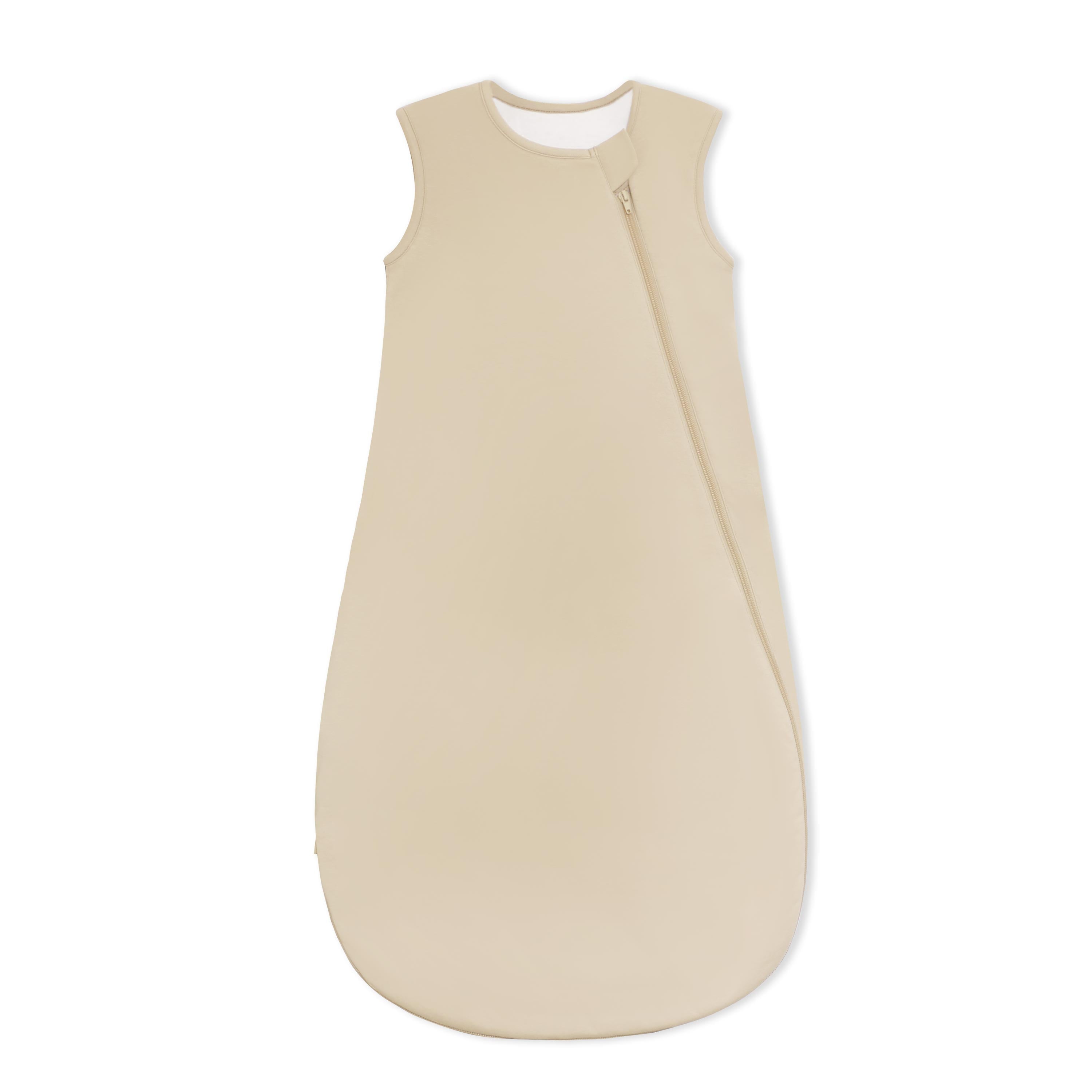 Organic Cotton & Camel Wool Sleeveless Sleep Sack 1.0 TOG - Beige