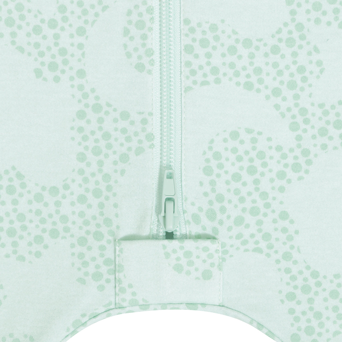 Organic Cotton & Camel Wool Sleeveless Walker Sleep Sack 1.0 TOG - Mint Sky