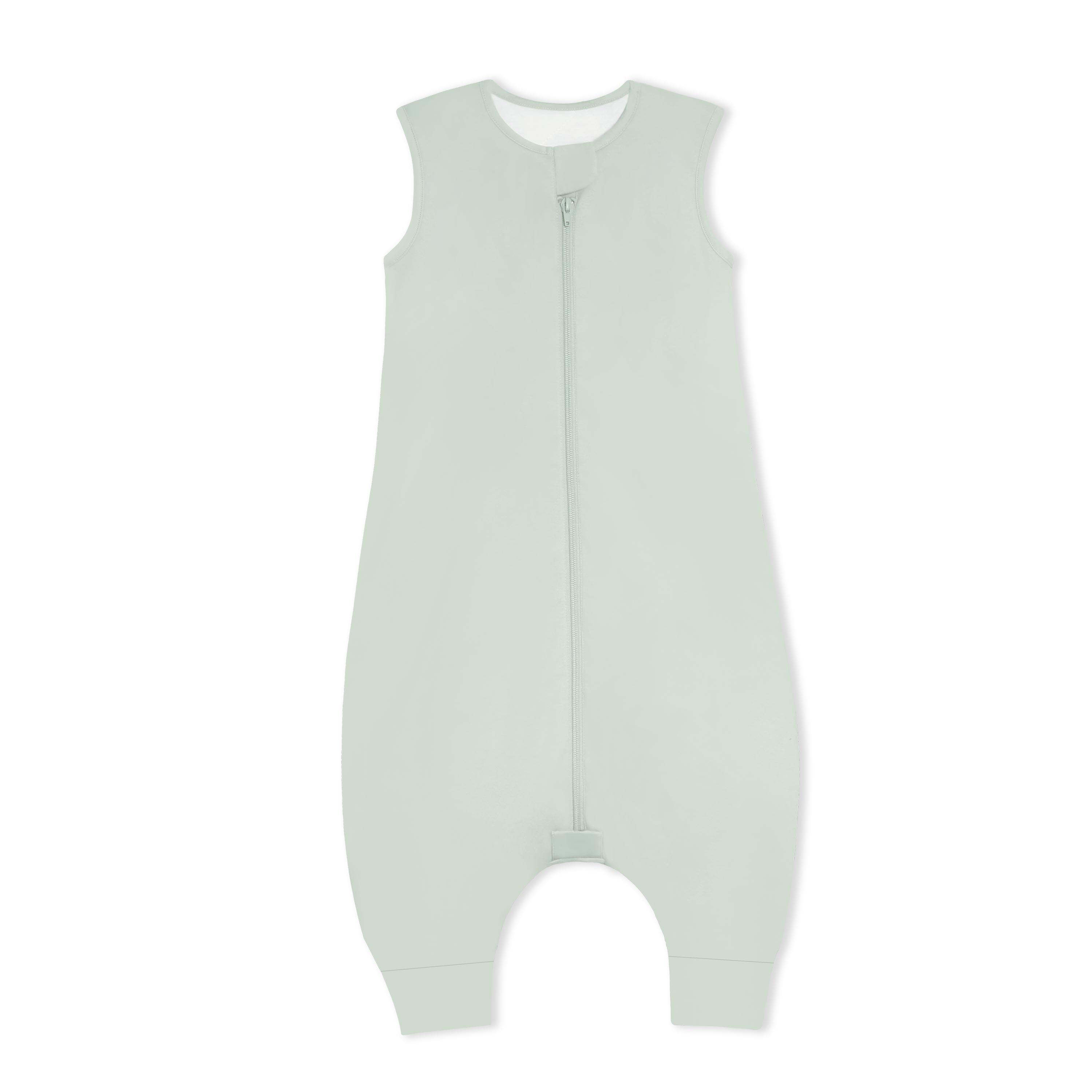 Organic Cotton & Camel Wool Sleeveless Walker Sleep Sack 1.0 TOG - Pea Green