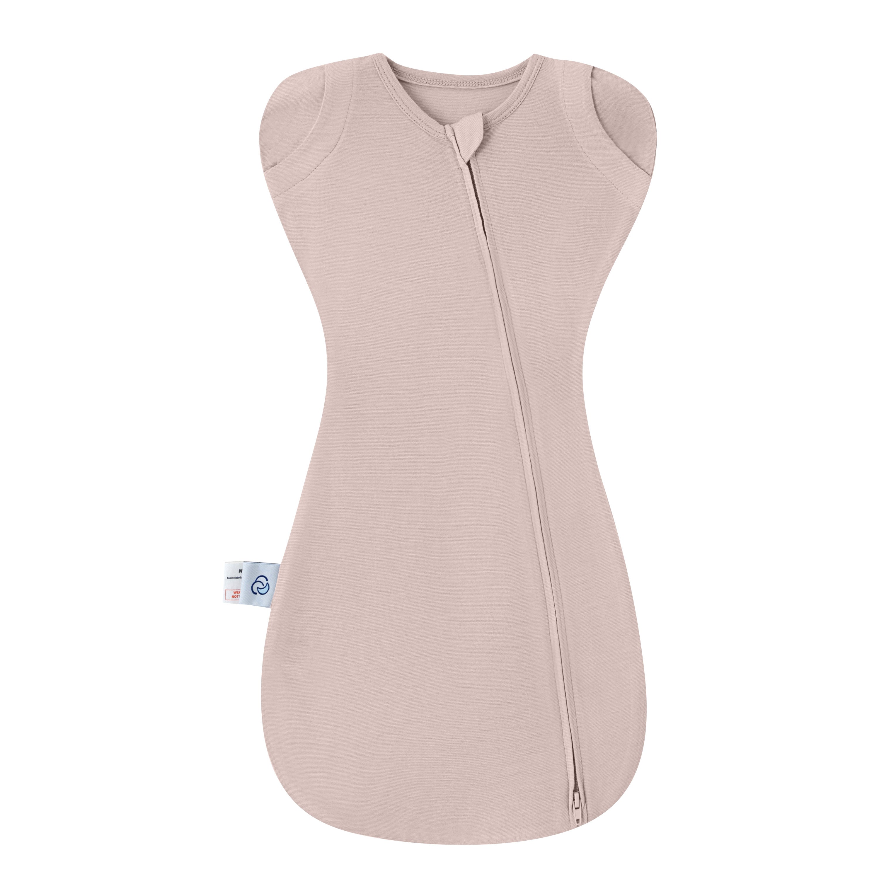 ClimaCuddle™ Swaddle 2-in-1 0.5 TOG - Merino Wool & Rayon Bamboo - Dusty Pink