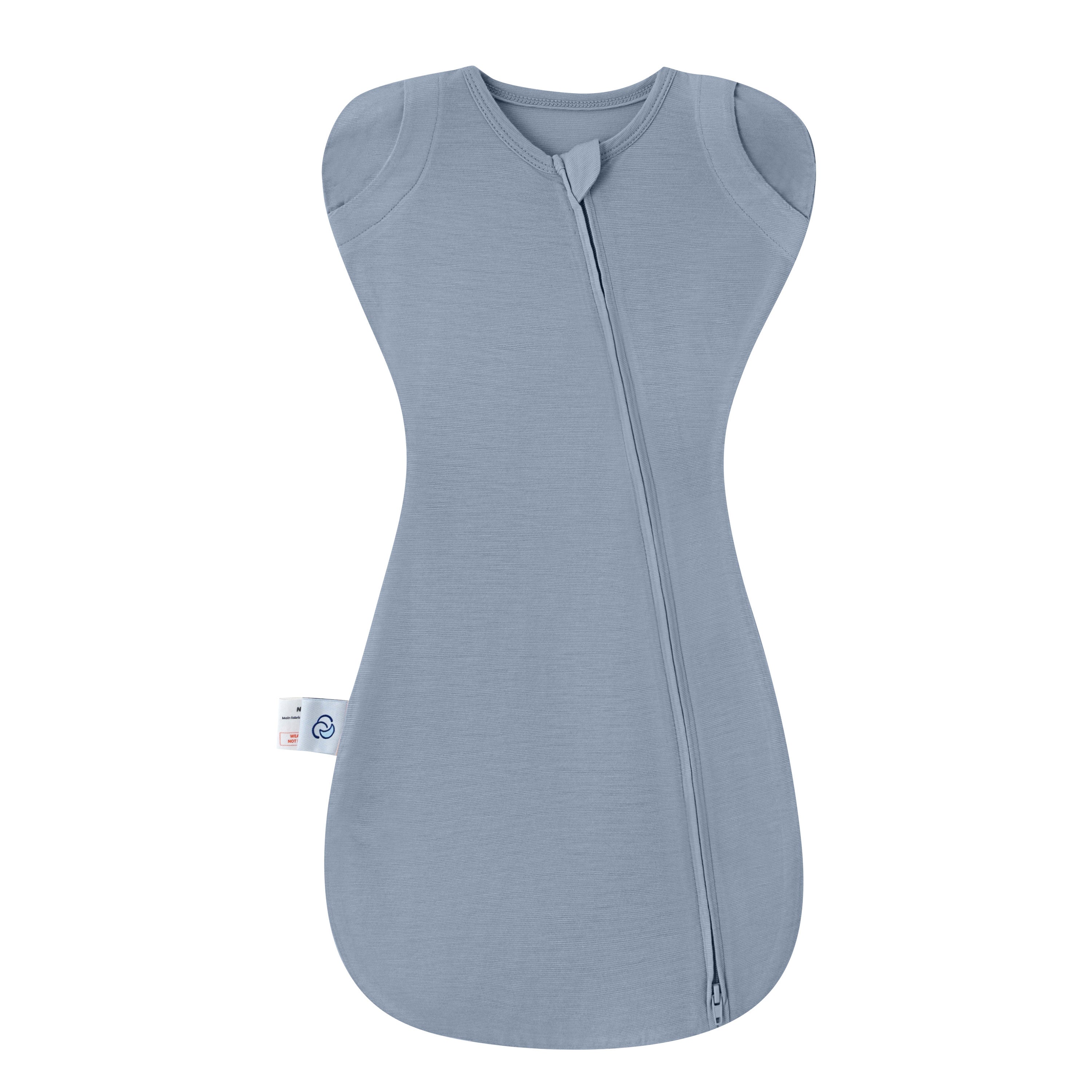 ClimaCuddle™ Swaddle 2-in-1 0.5 TOG - Merino Wool & Rayon Bamboo - Misty Blue