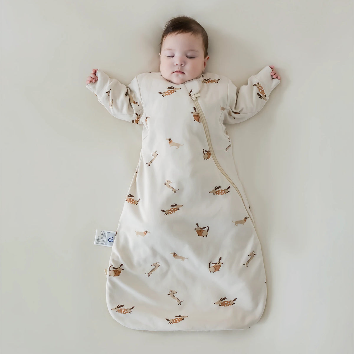 long-sleeve-sleep-sack-1-0-tog-organic-cotton-camel-wool-sunny-pup
