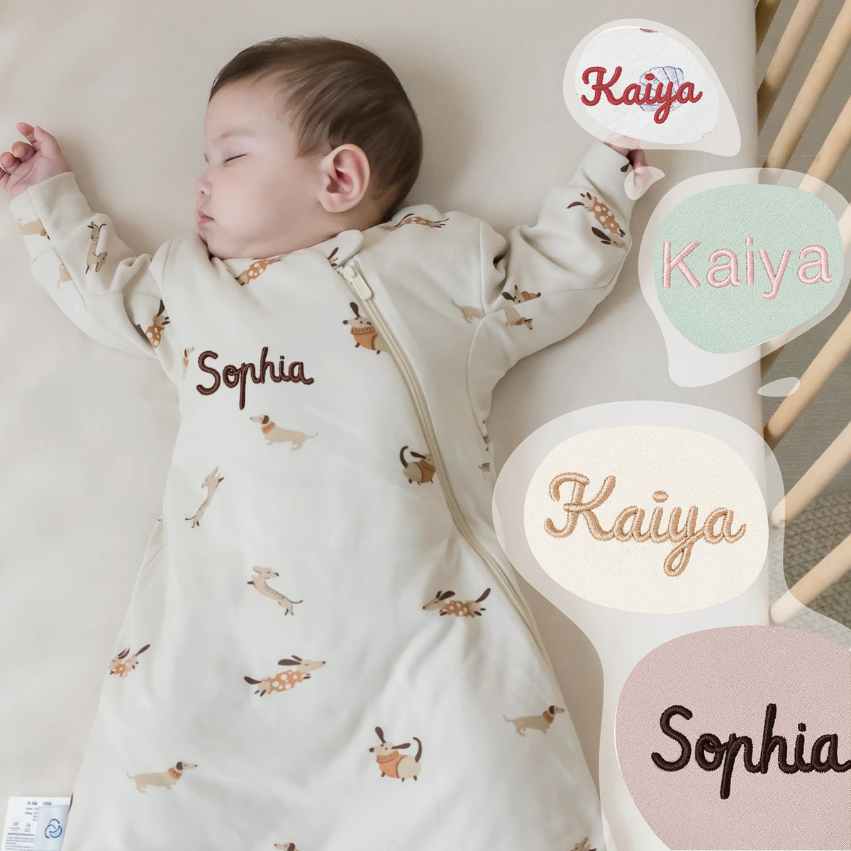 long-sleeve-sleep-sack-2-5-tog-organic-cotton-camel-wool-sunny-pup