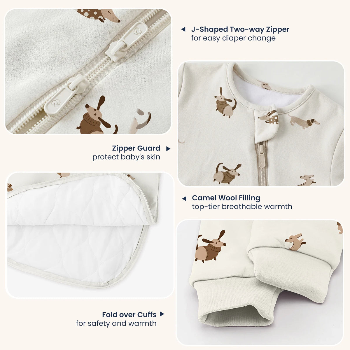 long-sleeve-sleep-sack-2-5-tog-organic-cotton-camel-wool-sunny-pup