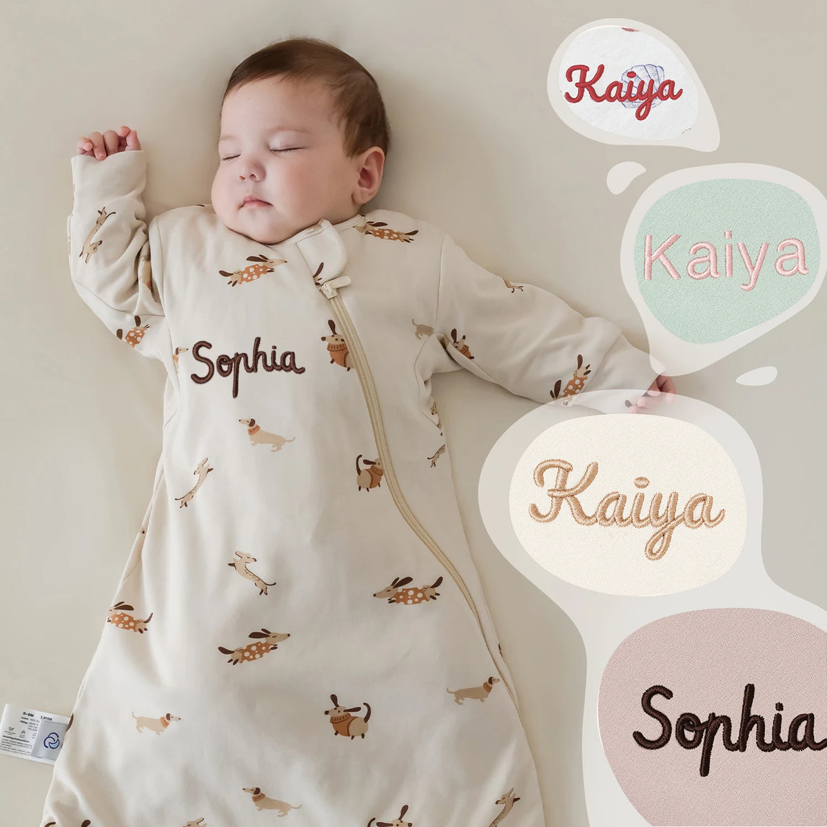 long-sleeve-sleep-sack-2-5-tog-organic-cotton-camel-wool-sunny-pup