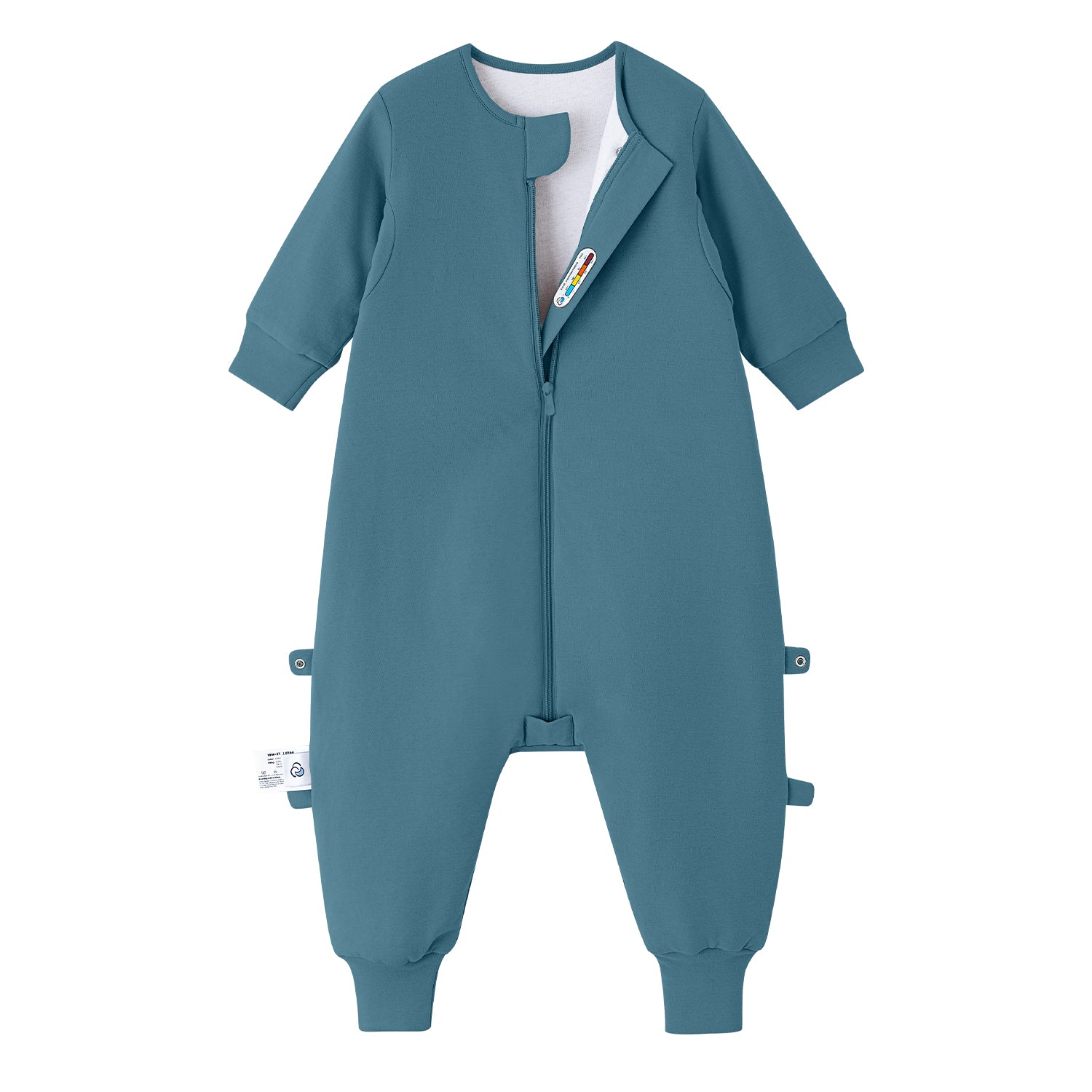 long-sleeve-sleep-sack-walker-1-0-tog-organic-cotton-camel-wool-forest-green
