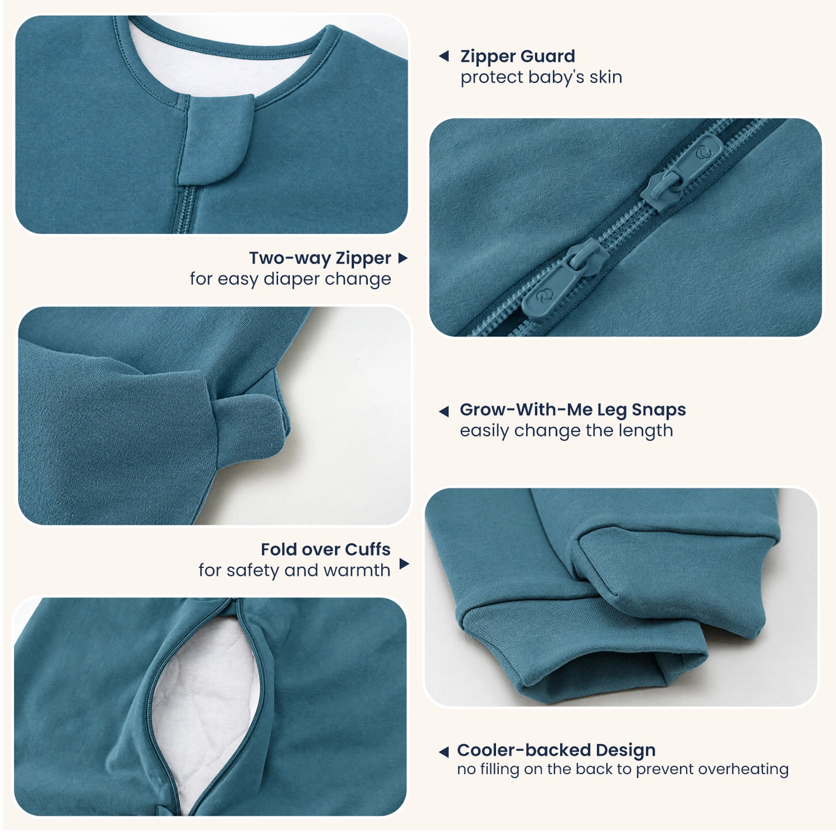 long-sleeve-sleep-sack-walker-1-0-tog-organic-cotton-camel-wool-forest-green