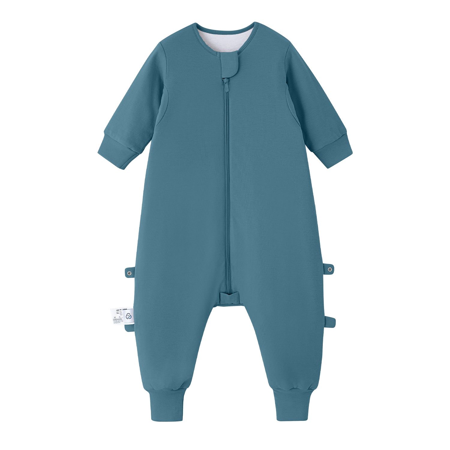 long-sleeve-sleep-sack-walker-1-0-tog-organic-cotton-camel-wool-forest-green