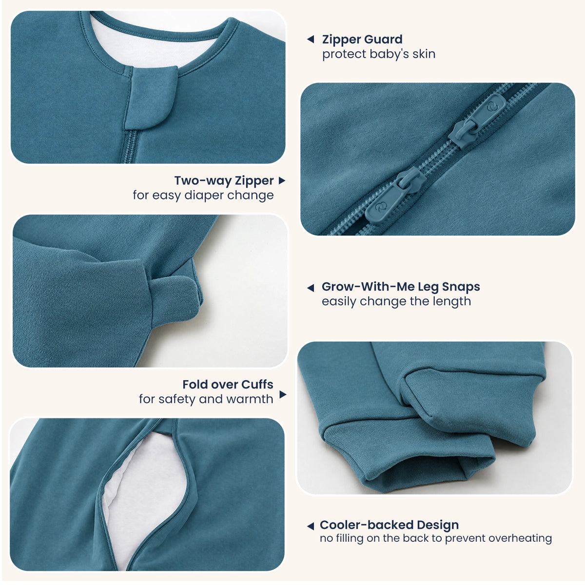 long-sleeve-sleep-sack-walker-1-0-tog-organic-cotton-camel-wool-forest-green