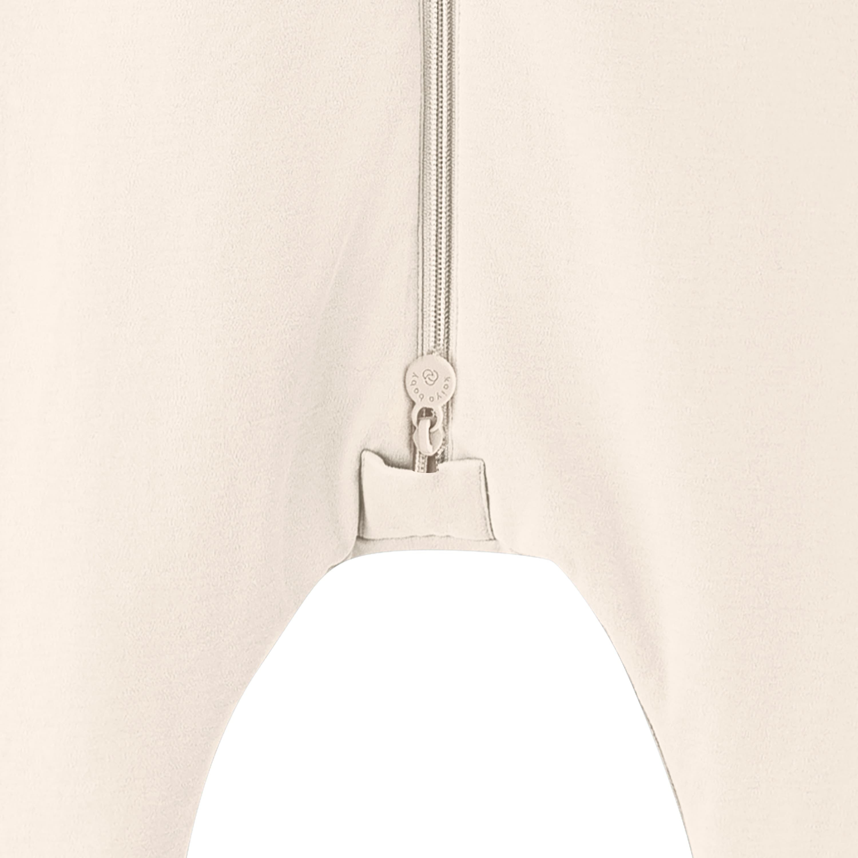 Organic Cotton & Camel Wool Sleeveless Sleep Sack Walker 1.0 TOG - Cream