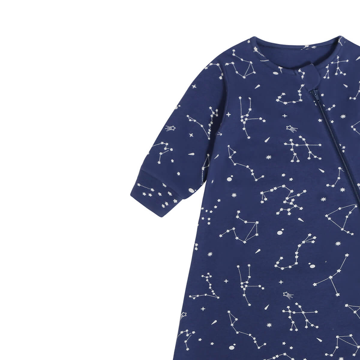 Organic Long Sleeve Sleep Sack 0.5 TOG - Constellation