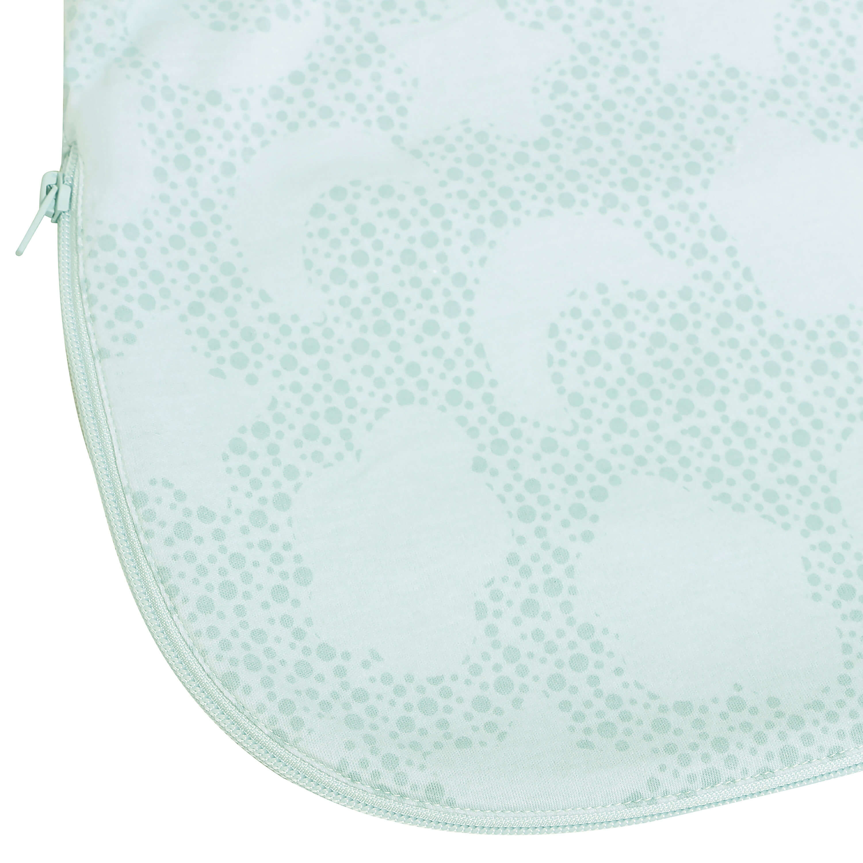 Camel Wool Long Sleeve Sleep Sack 2.5 TOG - Mint Sky