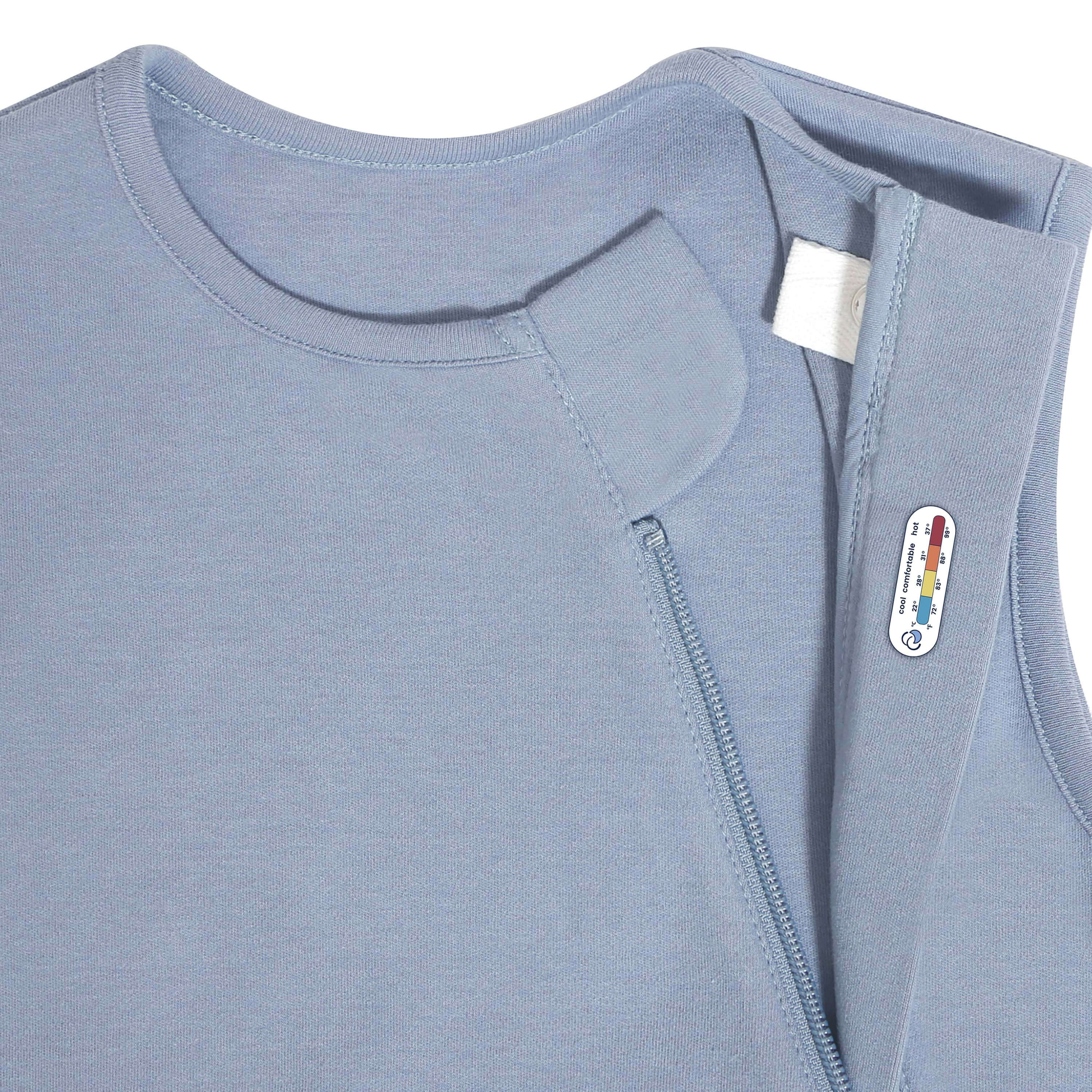 Organic Sleeveless Sleep Sack 0.5 TOG - Flint Stone