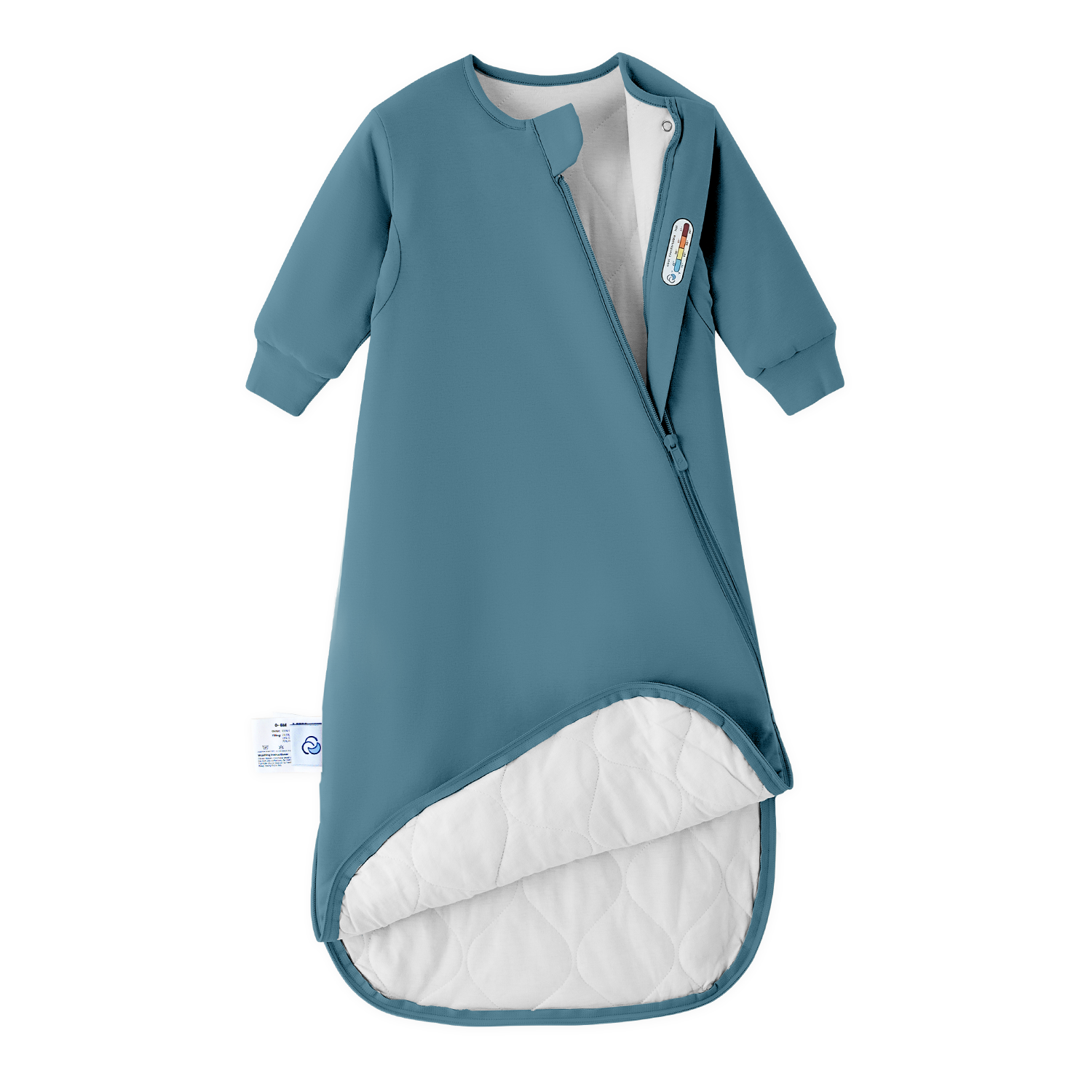 warm-long-sleeve-sleep-sack-2-5-tog-organic-cotton-camel-wool-forest-green
