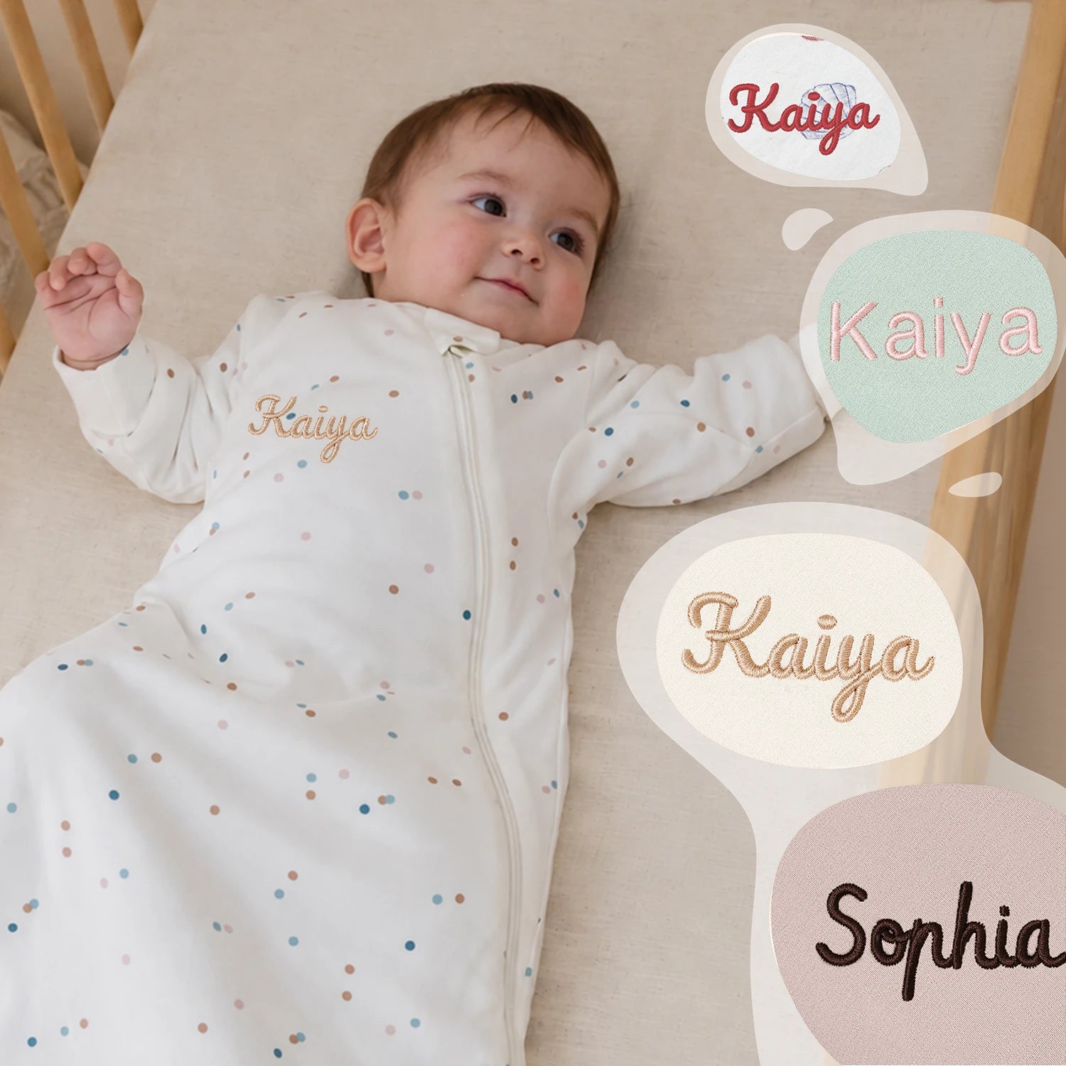 warm-long-sleeve-sleep-sack-2-5-tog-organic-cotton-camel-wool-spark-dots