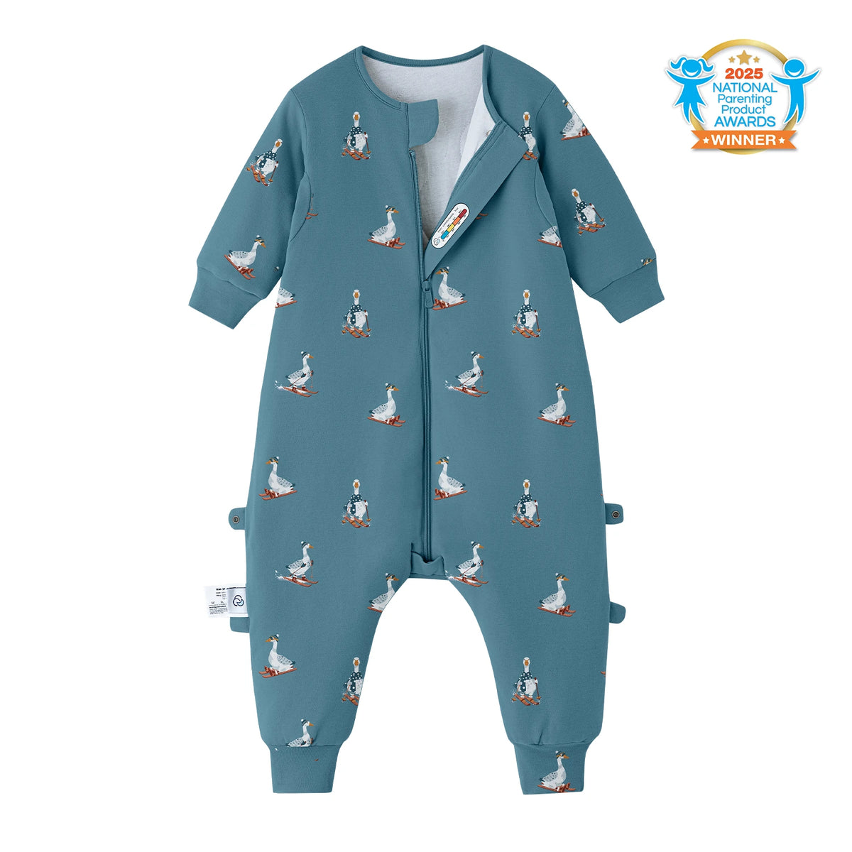 warm-long-sleeve-sleep-sack-walker-2-5-tog-organic-cotton-camel-wool-skiing-goose
