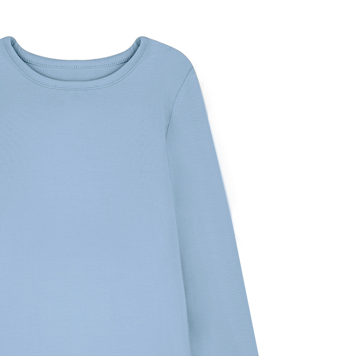 Bamboo Baby Toddler Long Sleeve Pajama Set - Grayish Blue