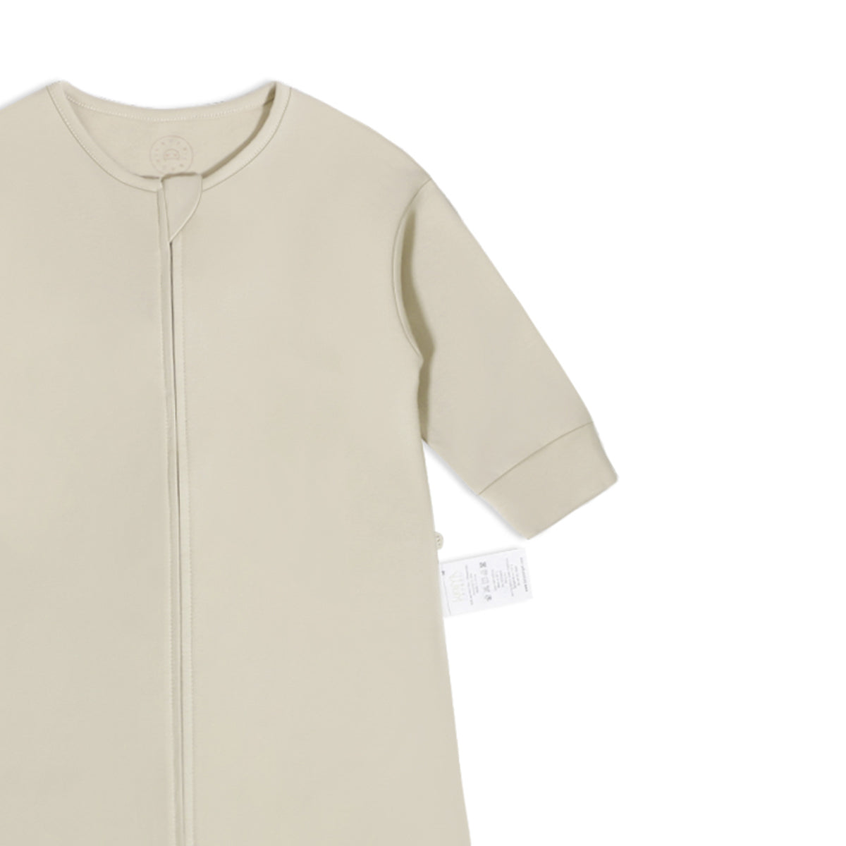Front Opening Long Sleeve Sleep Sack - Khaki