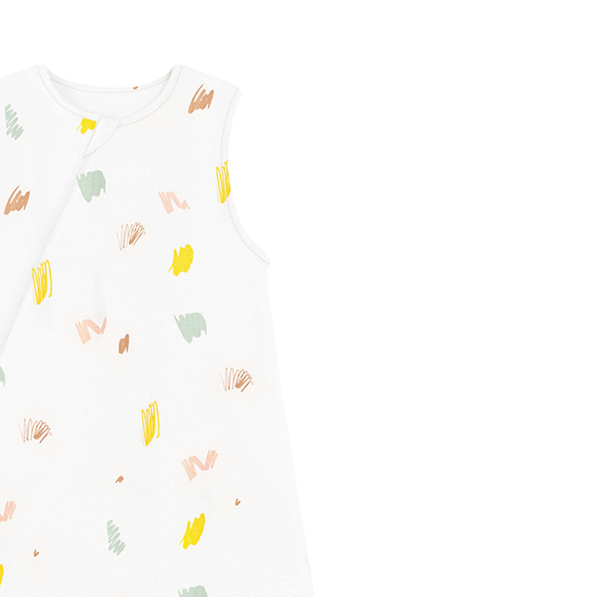 Organic Sleeveless Sleeping Sacks For Toddlers 1.0 TOG - Graffiti