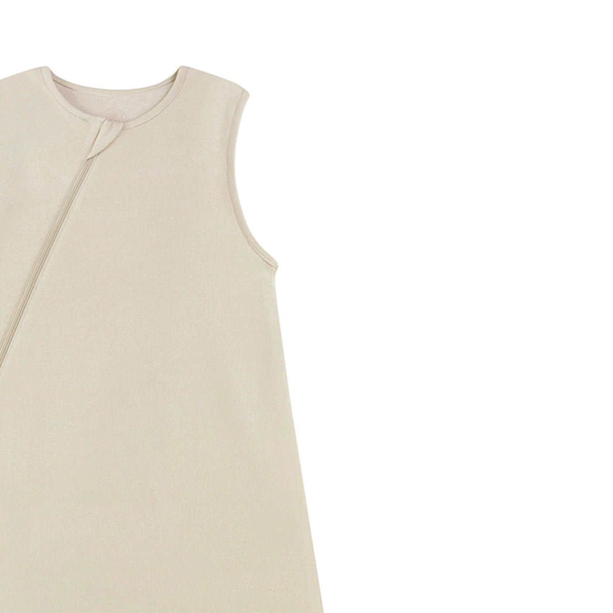Organic Sleeveless Sleeping Sacks For Toddlers 1.0 TOG - Khaki