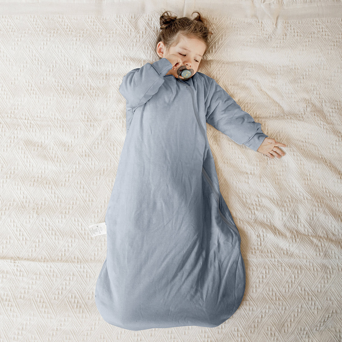 Weighted Sleep Sack With Sleeves 2.5 TOG - Dark Night Blue
