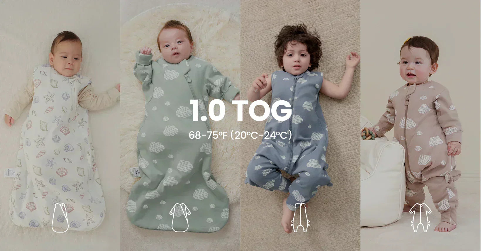 1.0 tog sleep sack guide