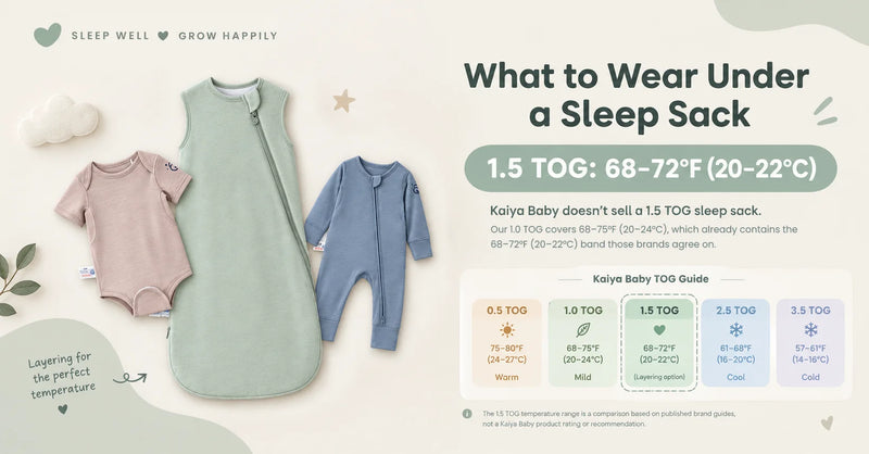 1.5 TOG Sleep Sack Temperature