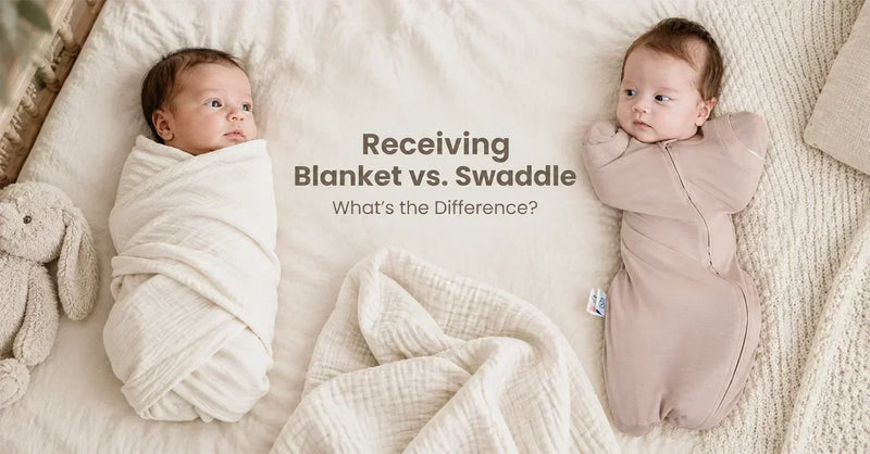 Receiving Blanket vs Swaddle: What the Size Charts Say