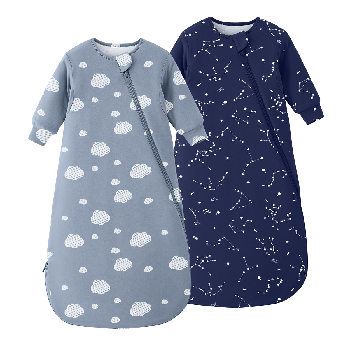 All Season Long Sleeve Sleep Sack 1.0 TOG- Organic Cotton & Camel Wool