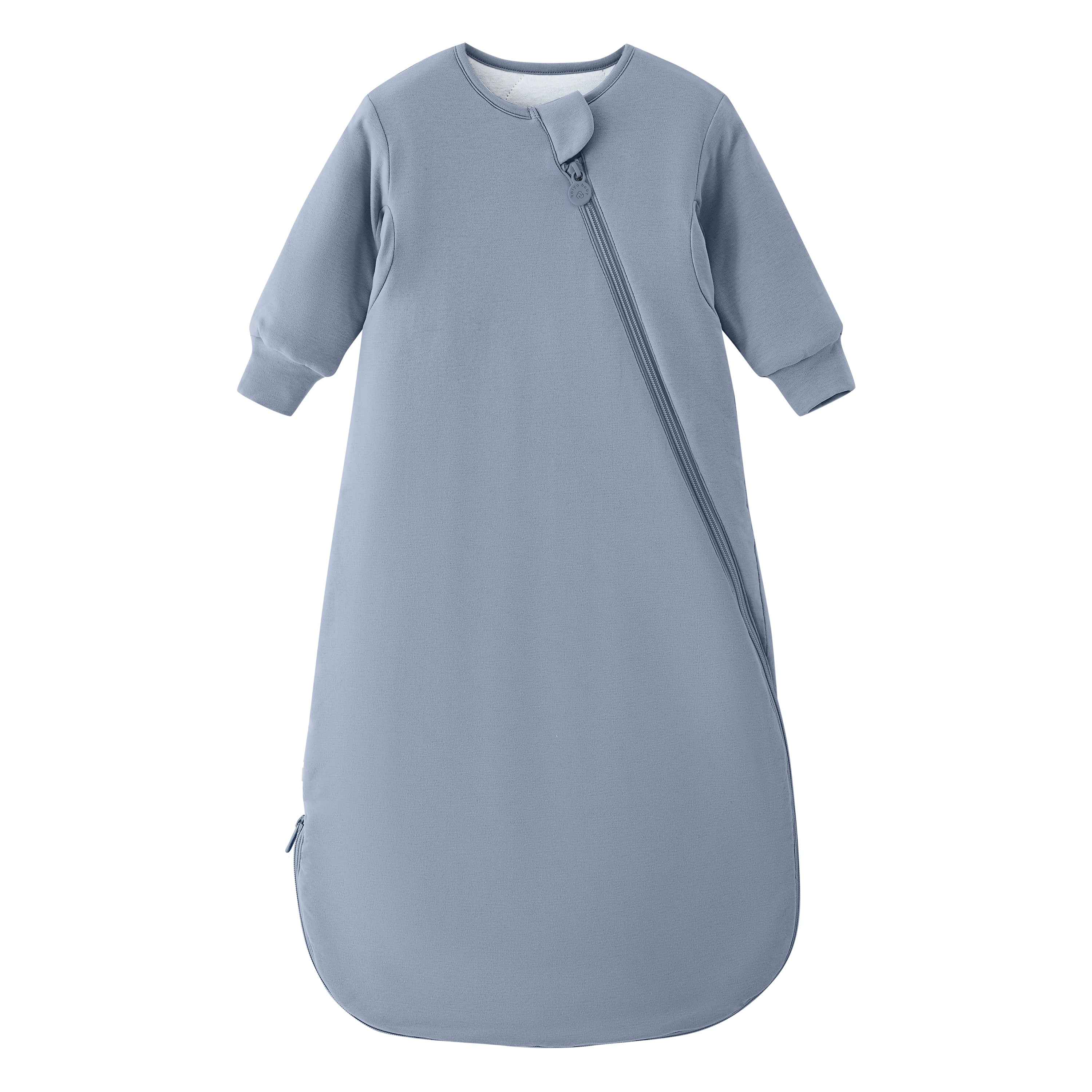 Winter Long Sleeve Sleep Sack 3.5 TOG- Organic Cotton & Camel Wool Bundle - Blue