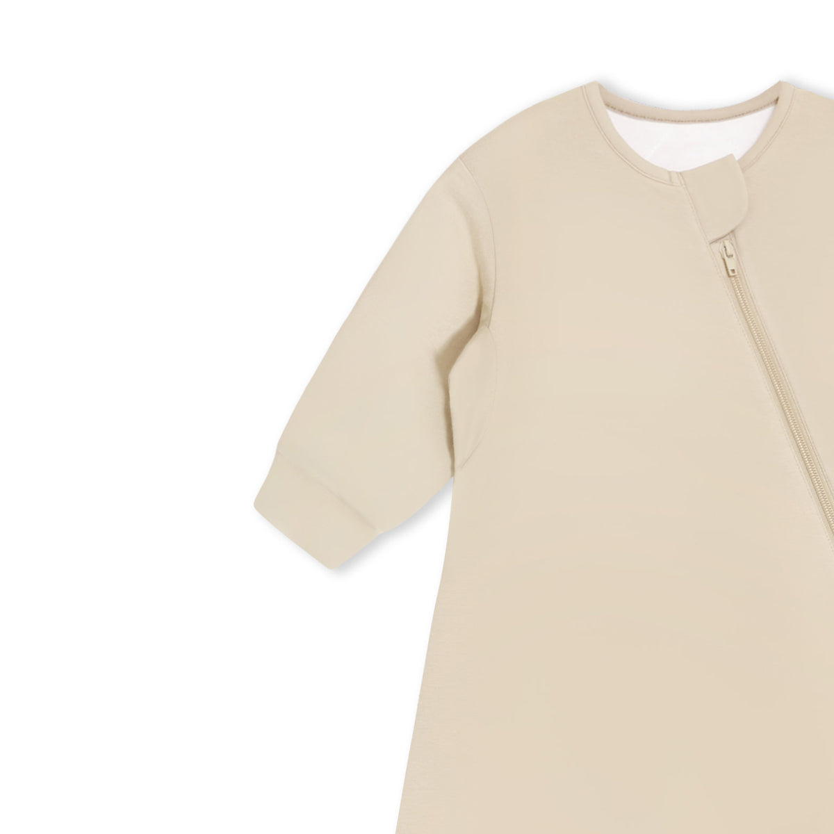 Organic Cotton & Camel Wool Winter Sleep Sack With Arms 3.5 TOG - Beige