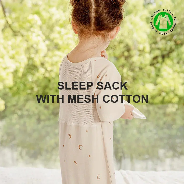 sleep sack with mesh cotton