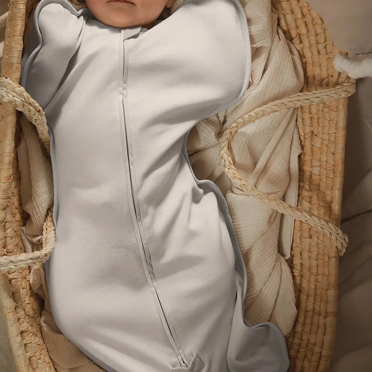 Newborn Front Opening Zip Up Swaddle 0.5 TOG