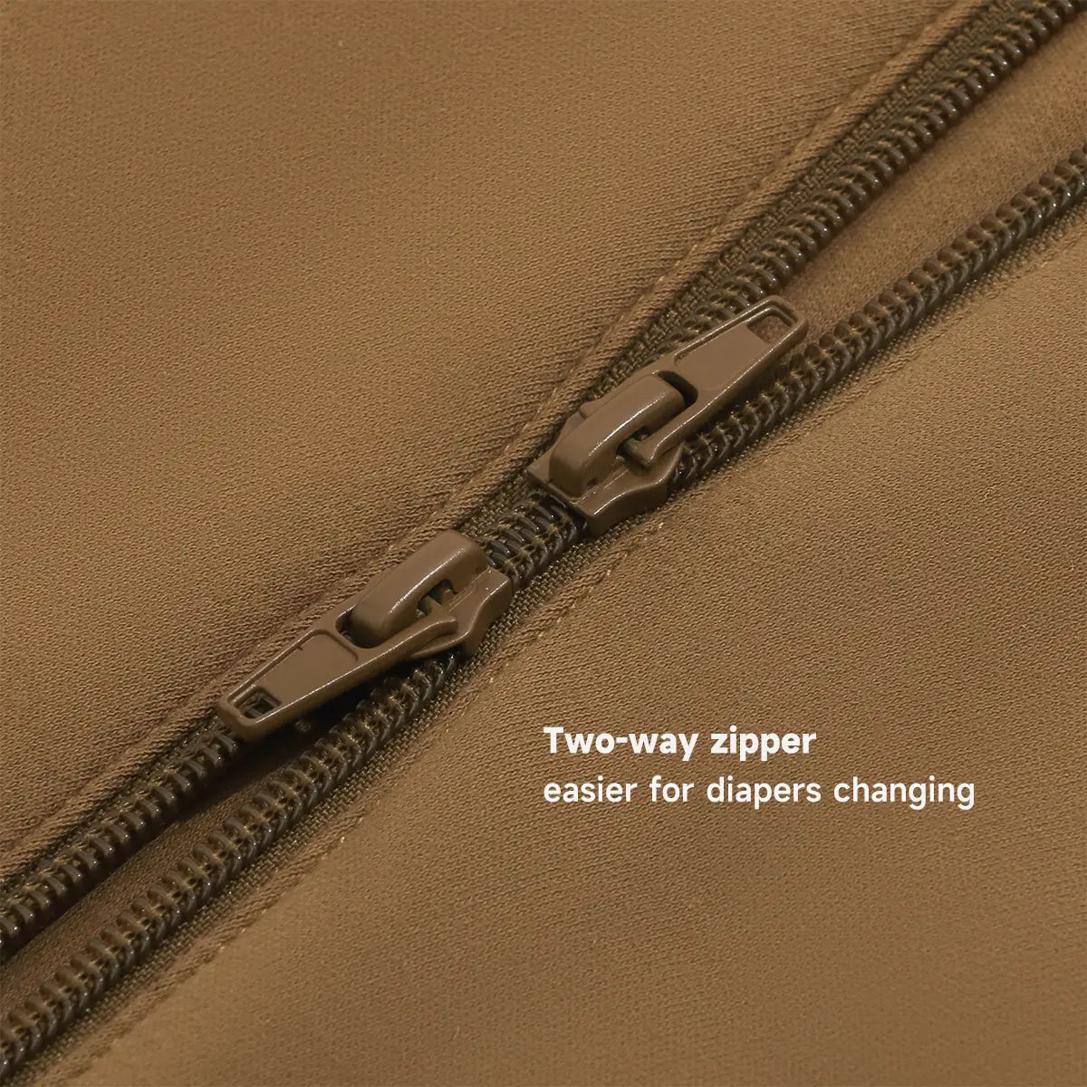 Kaiyababy two-way zipper design