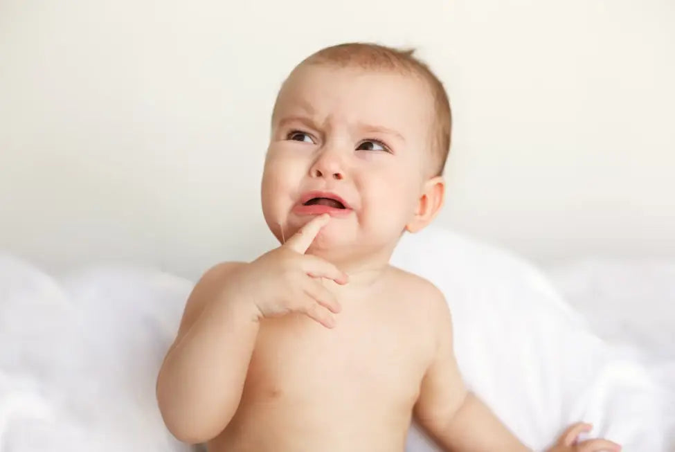 A Crying Naked Baby Boy